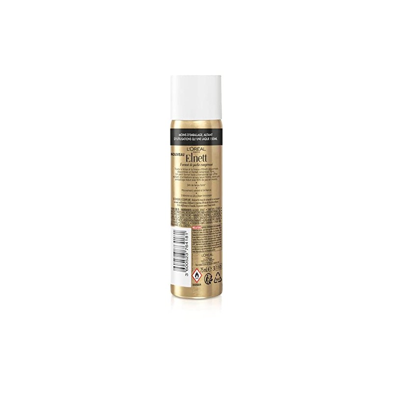 L'Oréal Paris - Elnett fixing varnish strongly compressed 75 ml