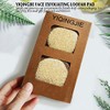 Esponja exfoliante para la cara, esponja de lufa, suave y