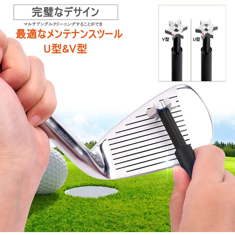 Golf Brush, Golf Club Cleaner, Golf Iron Brush, Iron Grooving,