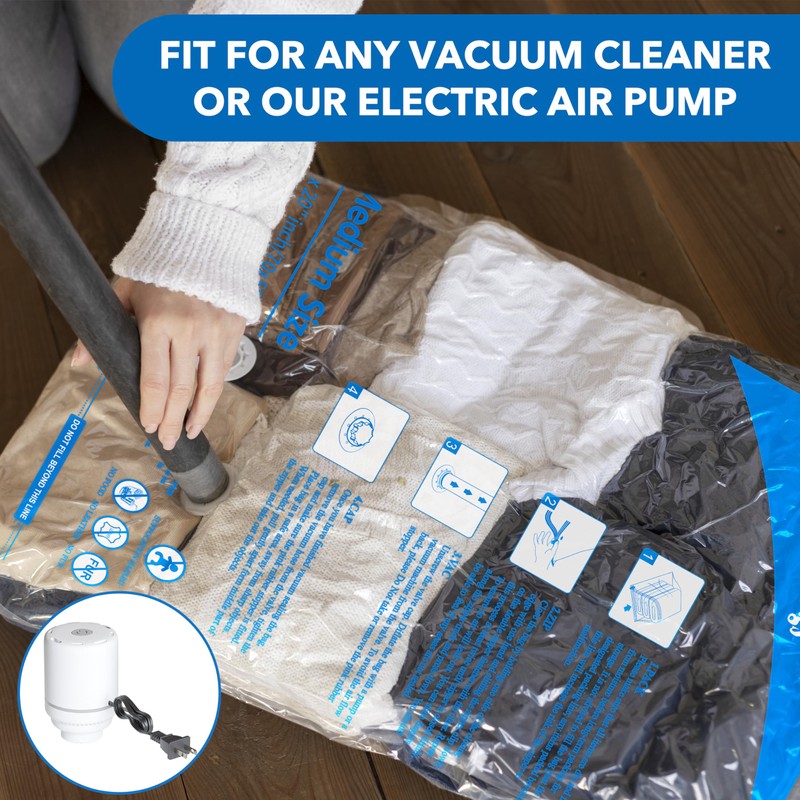 Vacuum Seal Bags for Clothing Travel & Home Storage, travel