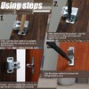Bonuci Cabinet Door Latch and Catch Hardware Roller Catch Double