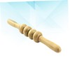 Baluue Wooden Muscle Massager Stick Full-body Massage Roller for Muscle