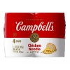 Campbell's Hearty Chicken Noodle Soup, 10.75 oz ,Pack of 4
