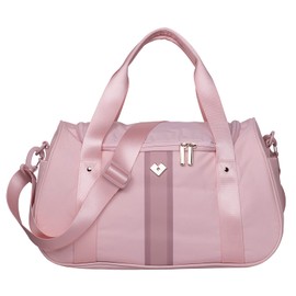 LuckyLy Maleta Deportiva para Mujer y Viaje con Múltiples Compartimentos, Ligera y Repelente al Agua, Ideal como Mochila Deportiva Gym, Bolsa de Viaje, Maleta de Mano para Avión Carry On – Maxi, Rosa