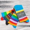 Footstar Women's Striped Socks (6 Pairs), Fun