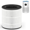 Tailulu D10 Replacement Filte, Air Purifier Filter for Tailulu D10