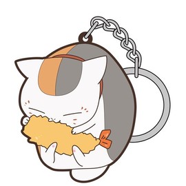 Natsume's Book of Friends I Love Fried Shrimp Nyanko-sensei Tsumamare Key Chain