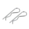 sourcingmap 3mm x 66mm R-Clip Spring Locking Cotter Clip Pins