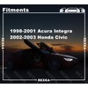 Rexka 10 pcs Bumper Clips for Honda Acura 90661-ST7-003 Integra