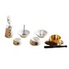 Amaozn Products Pet Buddhist Assortment Set with Paw Engraving, 8-Piece