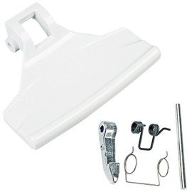 SPARES2GO Door Handle Lever Latch Kit for Zanussi Washing Machines