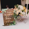 Blulu Wedding Memorial Sign Wooden Sign We Know You Would