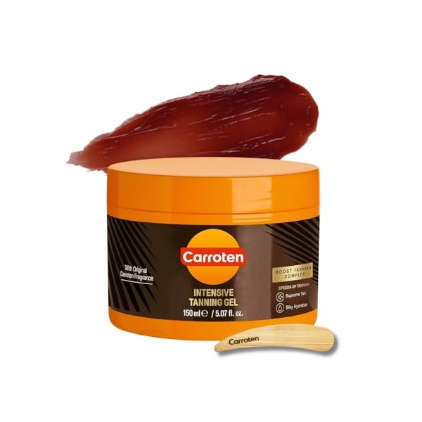 Carroten Carroten Intensive Tanning Gel SPF0 + Spatula - Exceptional,