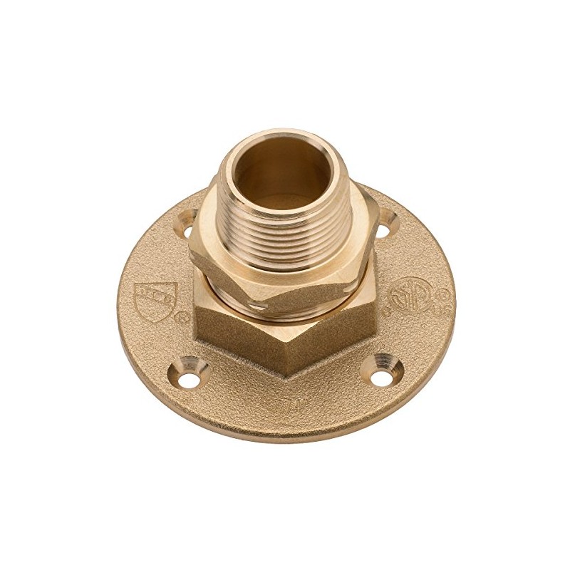 HomeFlex 11-464-008 3/4-Inch Brass Corrugated Stainless Steel Tubing x MIPT