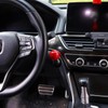 UOPR Car One Touch Start Lever,Push Start Button Cover,Car Engine