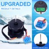 EAU65058502 Refrigerator Condenser Fan Motor Fit for LG Refrigerators, Replaces