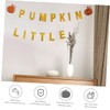 STOBAZA 3 Sets Little Pumpkin Banner Thanksgiving Decor Pumpkin Pattern