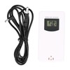 Weather Clock with Color Touch Screen Backlight Indoor Outdoor Thermometer
