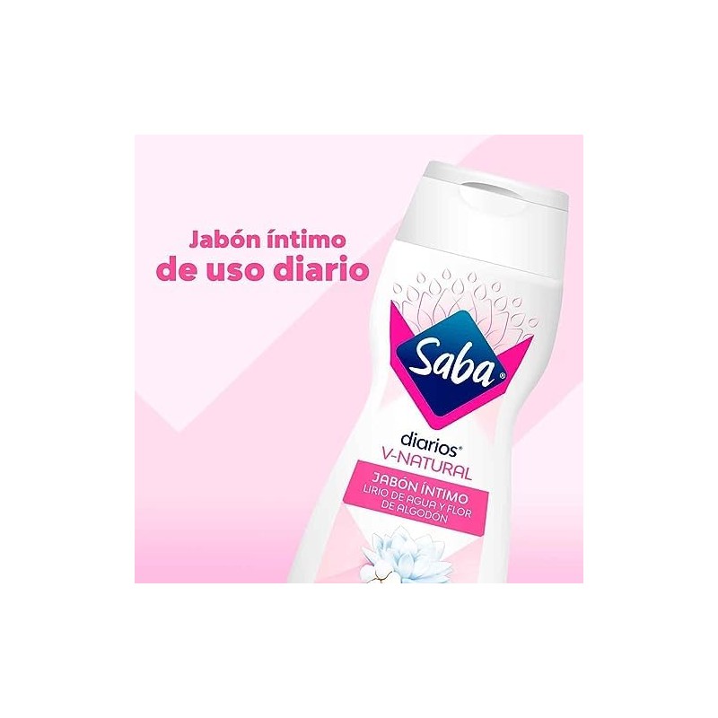 SABA Jabon Íntimo V-Natural 200 ml