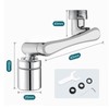LOTUS POWER 1080+360° Rotating Robot Arm Tap Set with 22mm