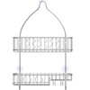 Simple Houseware Stainless Steel Bathroom Hanging Shower Head Caddy Organizer