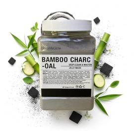 BloomGlow- Mascarilla profesional de gelatina de Carbon ActivadoBamboo Charcoal Jelly mask. 650 gramos                                                