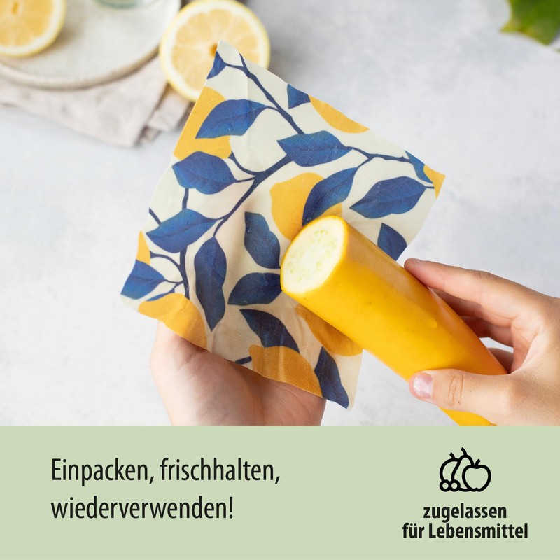 little bee fresh Organic Beeswax Cloths Roll to Cut from