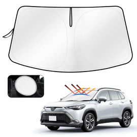 Cartist Front Windshield Sunshade, Shade Curtain, Multi-Sunshade, Tailored to Model, UV Protection, Easy Installation, Car Interior Decoration, w/ Storage Bag, Direct from Manufacturer