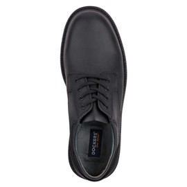 Dockers Mens Shelter Synthetic Leather Rugged Casual Oxford Shoe - Wide Widths Available, Black, 8 W