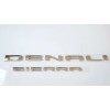 GMC Chrome Rear Tailgate DENALI Sierra Emblem GMC Sierra 1500