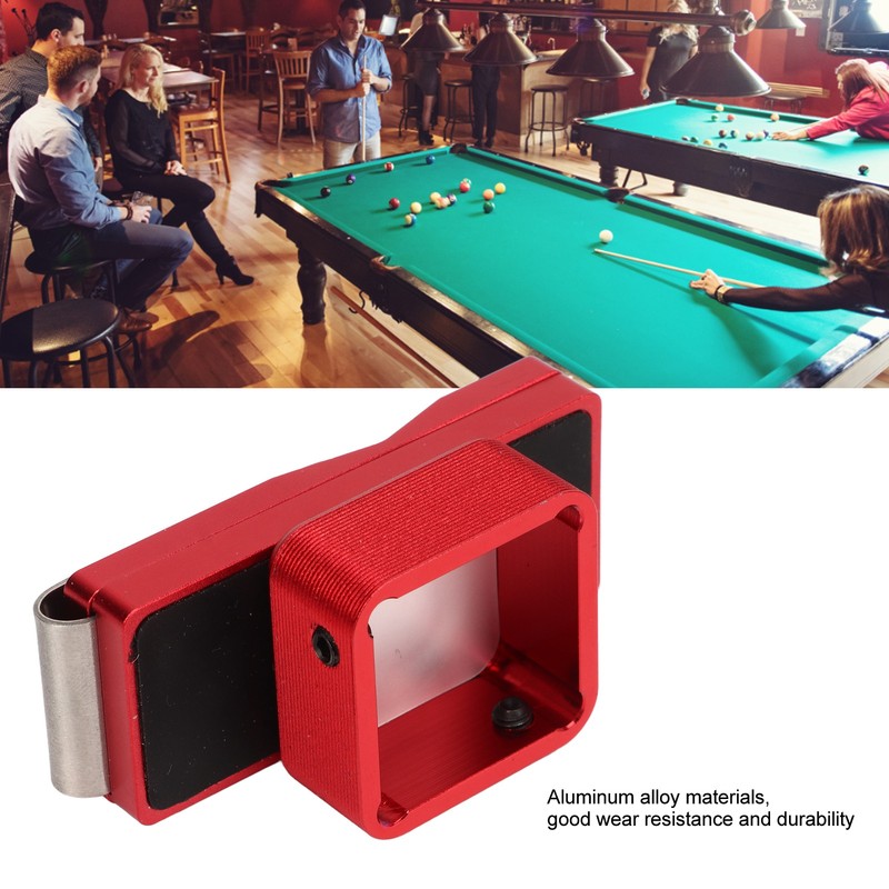 Multifunction Magnetic Chalk Clip Chalk Holder Portable Billiard Pool Cue