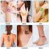 Qpout Tattoo Stencils for Children and Adults, 16 Sheets Henna