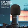 Vonyx CM400B Studio Microphone Gaming Microphone PC Gaming Mic Streaming