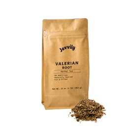 Jovvily Jovvily Valerian Root - 1 lb - Cut & Sifted - Herbal Tea - No Fillers Or Additives
