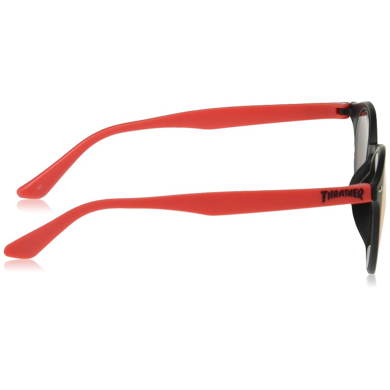 Slasher K021 / SHINE Kids' Sunglasses (Boston Type) Glasses, BK/RE