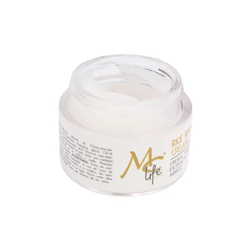 Crema Facial Aclarante Con Extracto De Arroz 50g. Mc Life