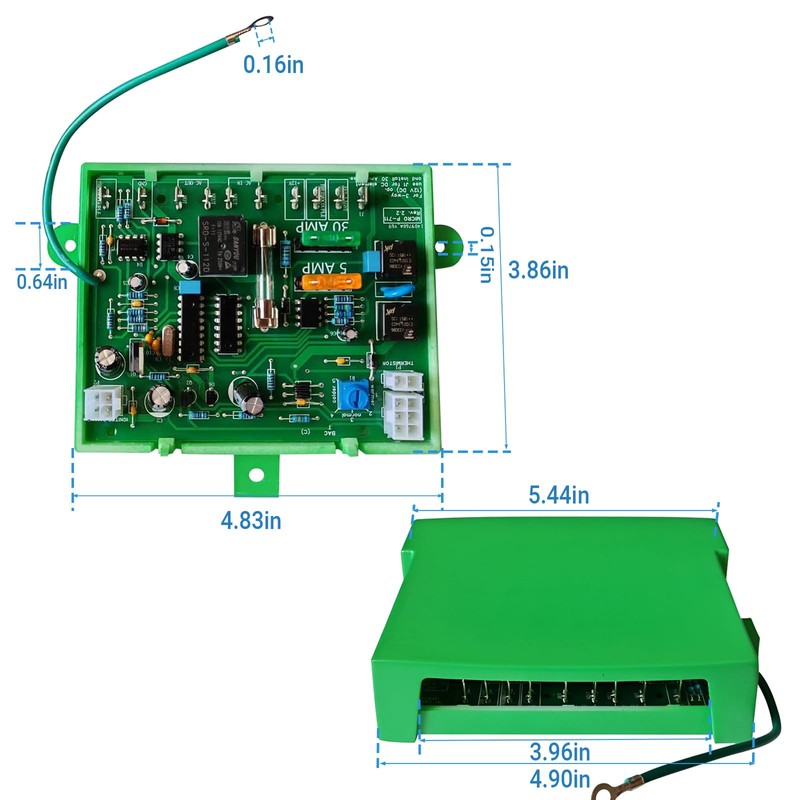 Aepiraza Micro P-711 Refrigerator Main Power Control Circuit Board Fit