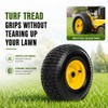 Taifa 15x6.00-6 Pneumatic Tire and Wheel Assembly, 4-Ply Tubeless NHS