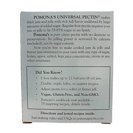 Pomona's Universal Pectin 3 Count 1.1 Ounce Boxes (3.3 Ounces Total) - Perfect for Making Jams and Jelly - Contains No Sugar or Preservatives