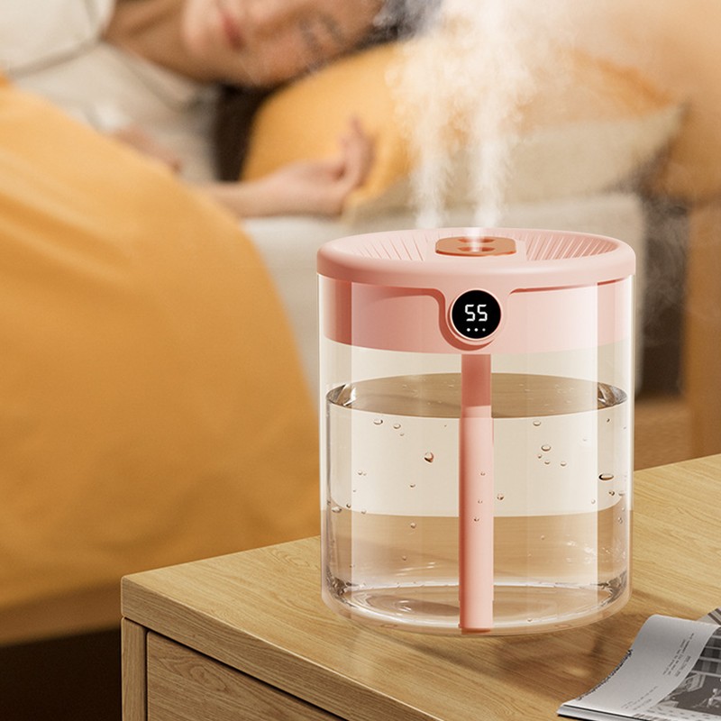 2L Double Nozzle Air Humidifier USB Double Jet Humidifier with
