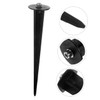 Totority 4Pcs Ground Stakes for Outdoor Lights Durable Replacement Stakes