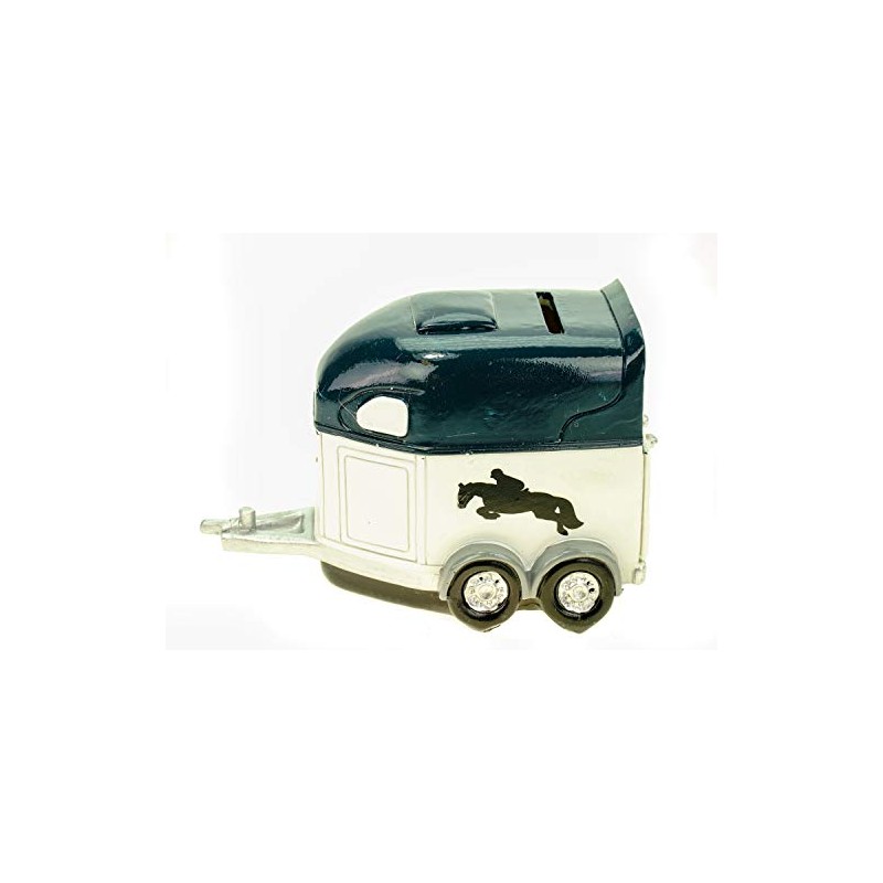 Wurm KG Beautiful money box, money box, horse trailer, made