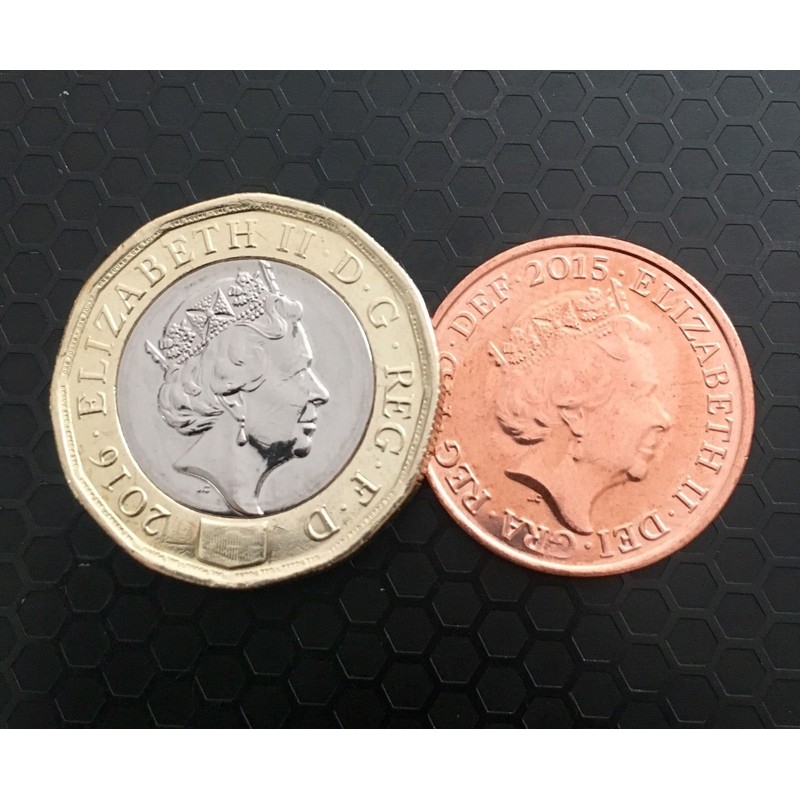 COIN UNIQUE NEW VERSION - POUND AND PENNY TRICK WITH