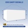 CROWN SHADES 10x15 Canopy Sidewalls (4pck) - Canopy Walls 10x15,