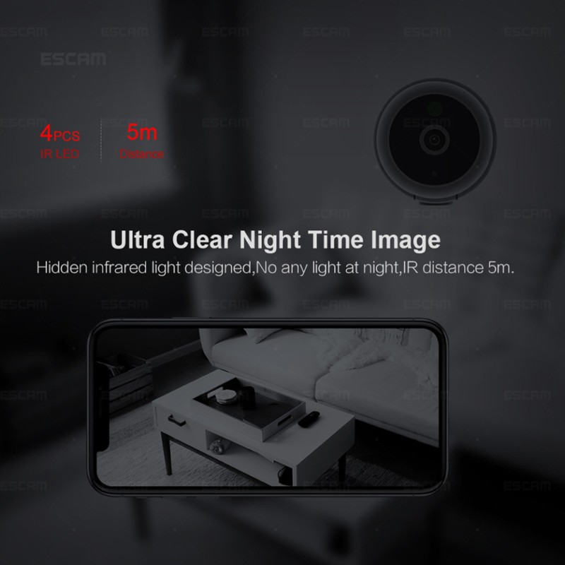 720P Wifi Wireless IP Camera Night Vision Camera with Battery
