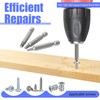 FyMosem 9Pcs Square Head Screwdriver Bits, SQ1 SQ2 SQ3 Magnetic