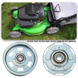 SG Store Flat Idler Pulley Compatible with Bad Boy 033-2000-00, 033-7201-00, 033-7201-25, 033-8000-00 Lawn Mower Idler Pulley Compatible with Bad Boy ZT Series Outlaw MZ Series