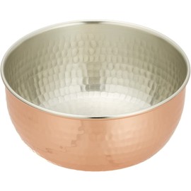 Professional chefs praise pure copper grater, 4.7 inches (12 cm), 20.5 fl oz (570 ml), with saucer, it does not separate fiber and moisture, and increases flavor without compromising nutrition, high