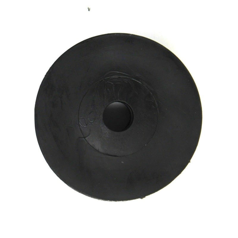 FocalTop Cargo Trailer Ramp Door Black Rubber Bumper 2.5 '