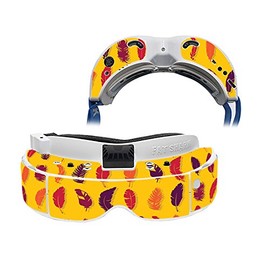 MightySkins Skin Compatible with Fat Shark Dominator V3 - Feathers | Protective, Durable, and Unique Vinyl Decal wrap Cover | Easy to Apply, Remove, and Change Styles | Made in The USA